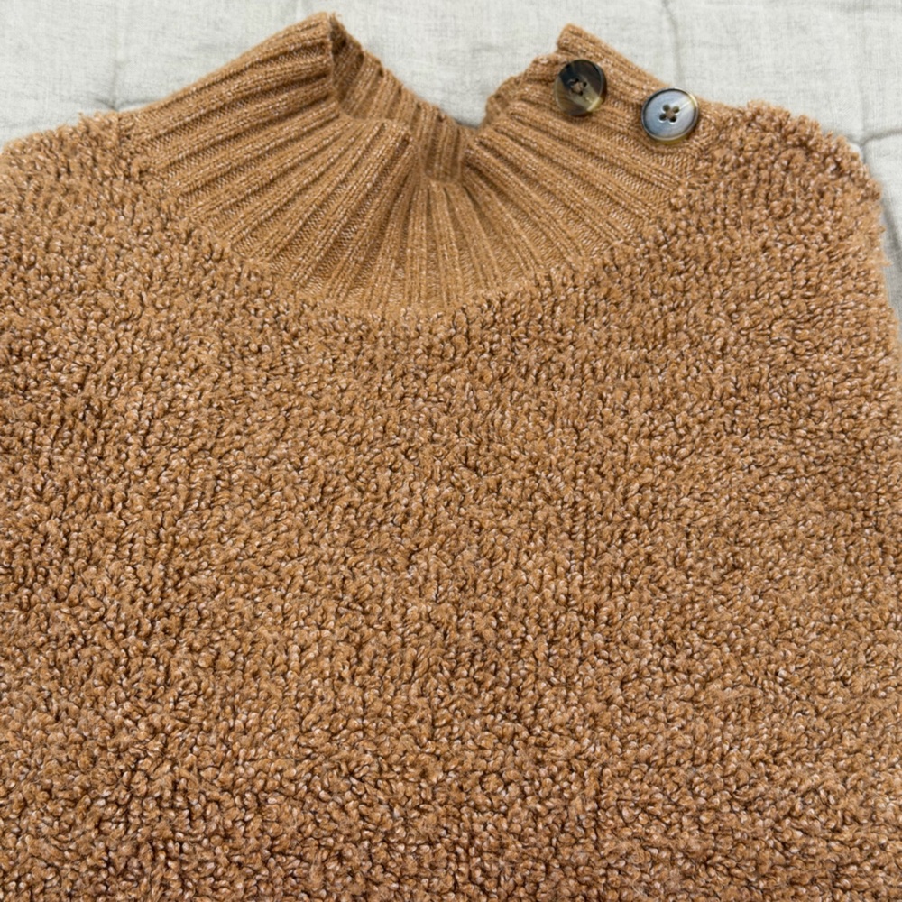 Talbots Sweatshirt, medium, tan